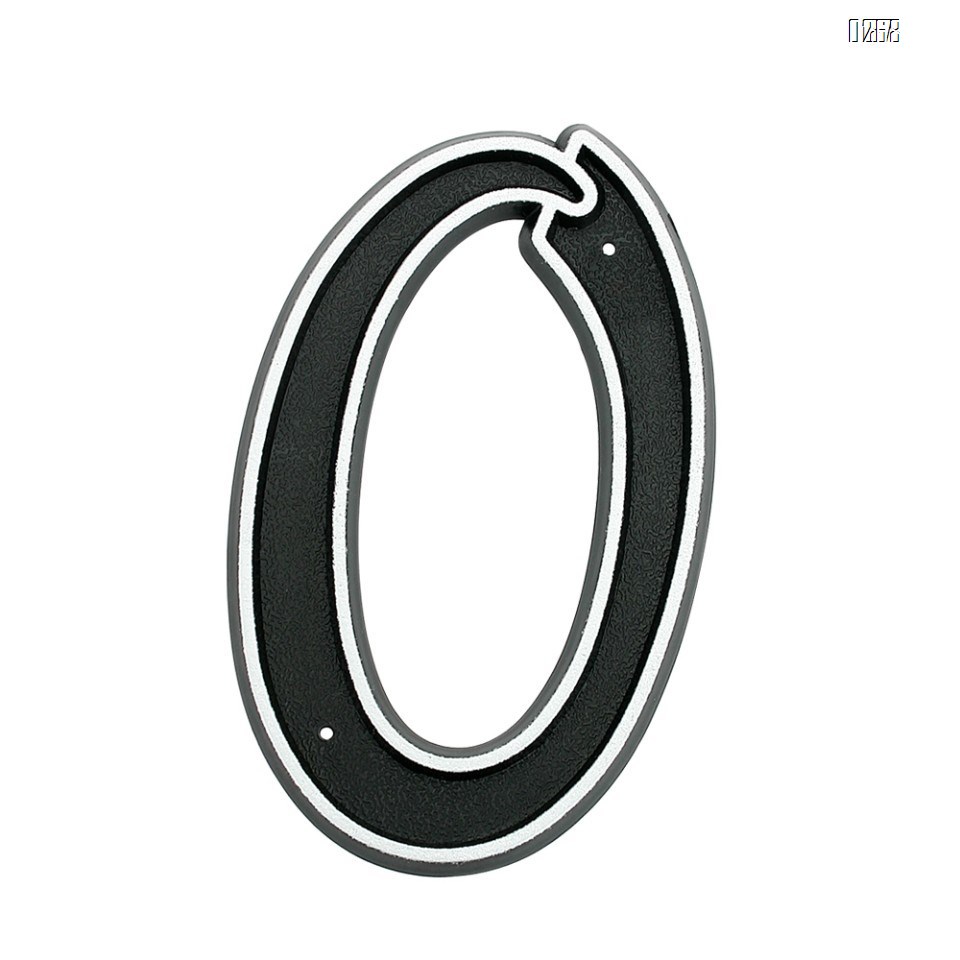 150mm Big Modern House Number Hotel Home Door House Number Outdoor Address Plaque Plastic