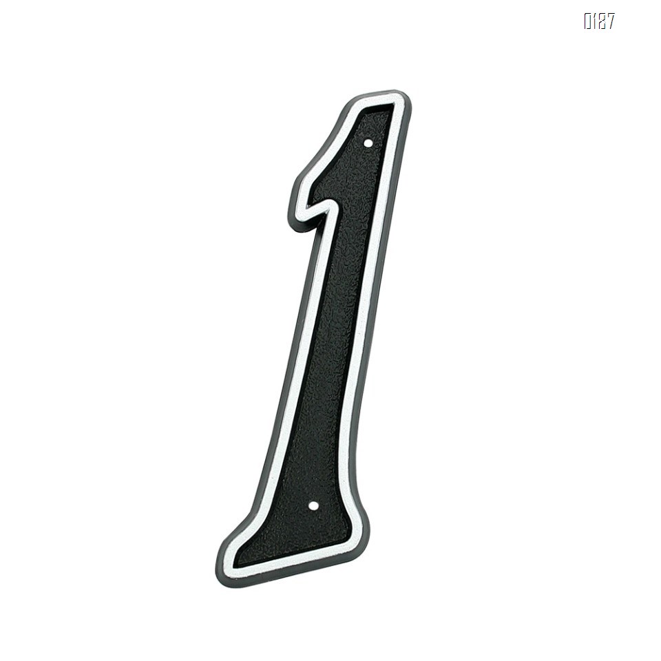 150mm Big Modern House Number Hotel Home Door House Number Outdoor Address Plaque Plastic