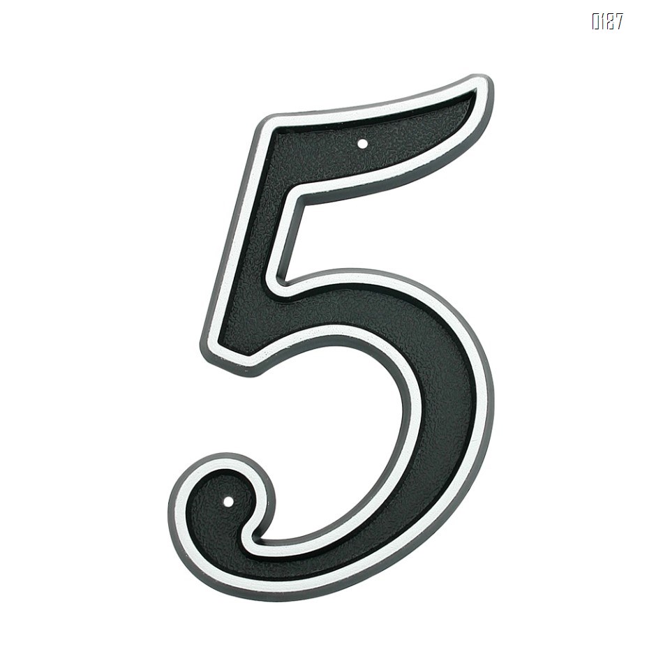 150mm Big Modern House Number Hotel Home Door House Number Outdoor Address Plaque Plastic