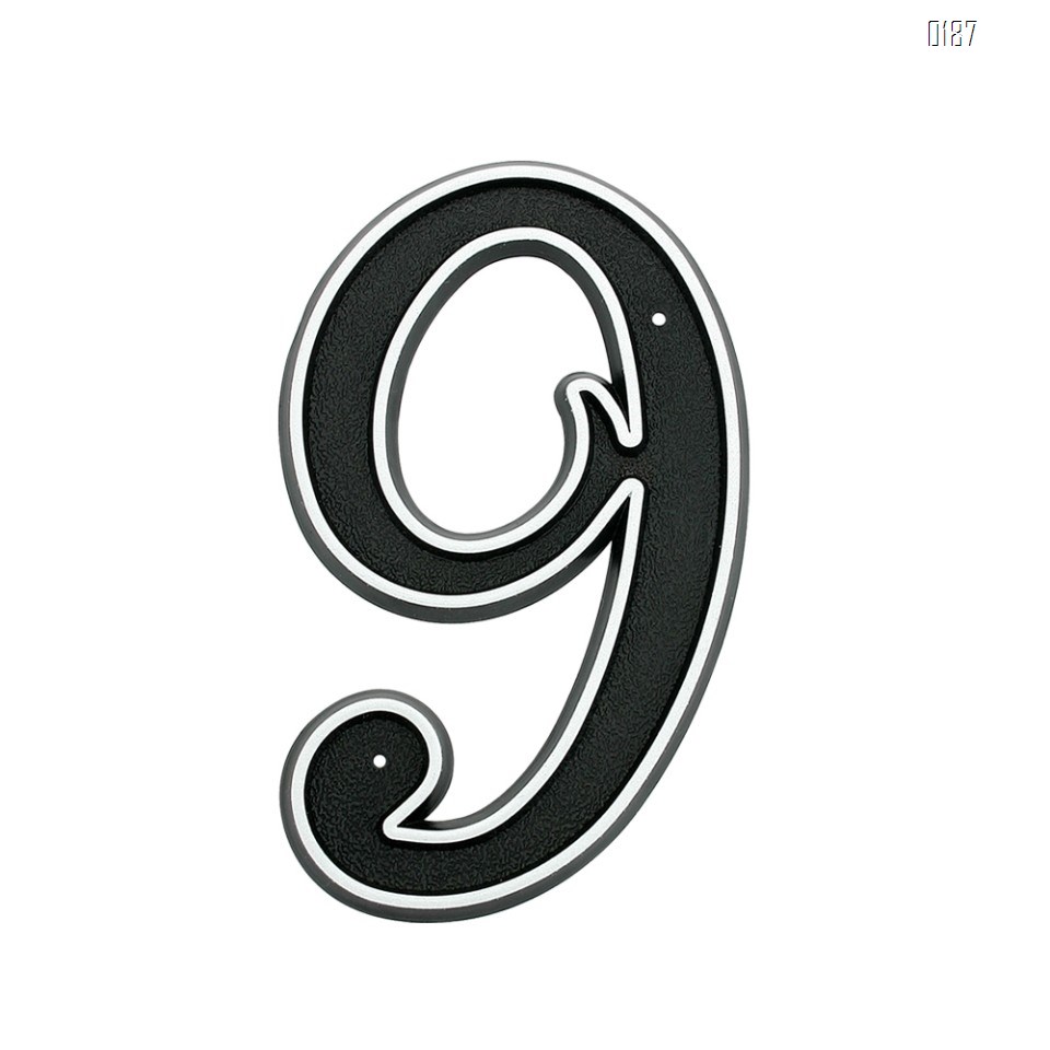 150mm Big Modern House Number Hotel Home Door House Number Outdoor Address Plaque Plastic