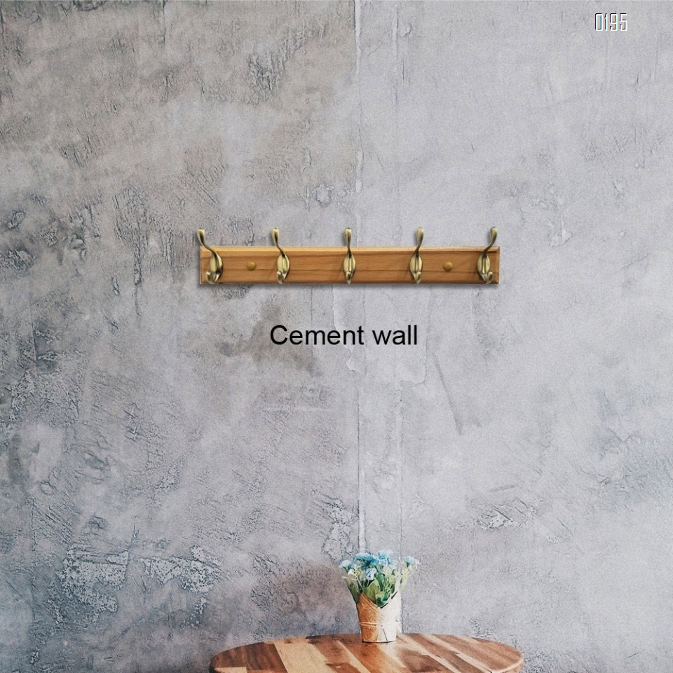 High quality beech and zinc alloy clothes hook | green bronze zinc alloy wooden  hook