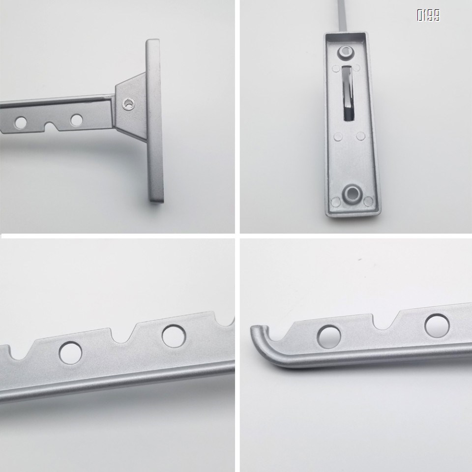 Screw Fix  Folding wall-mounted clothes Hanger rack  Aluminum alloy hangers coat hook
