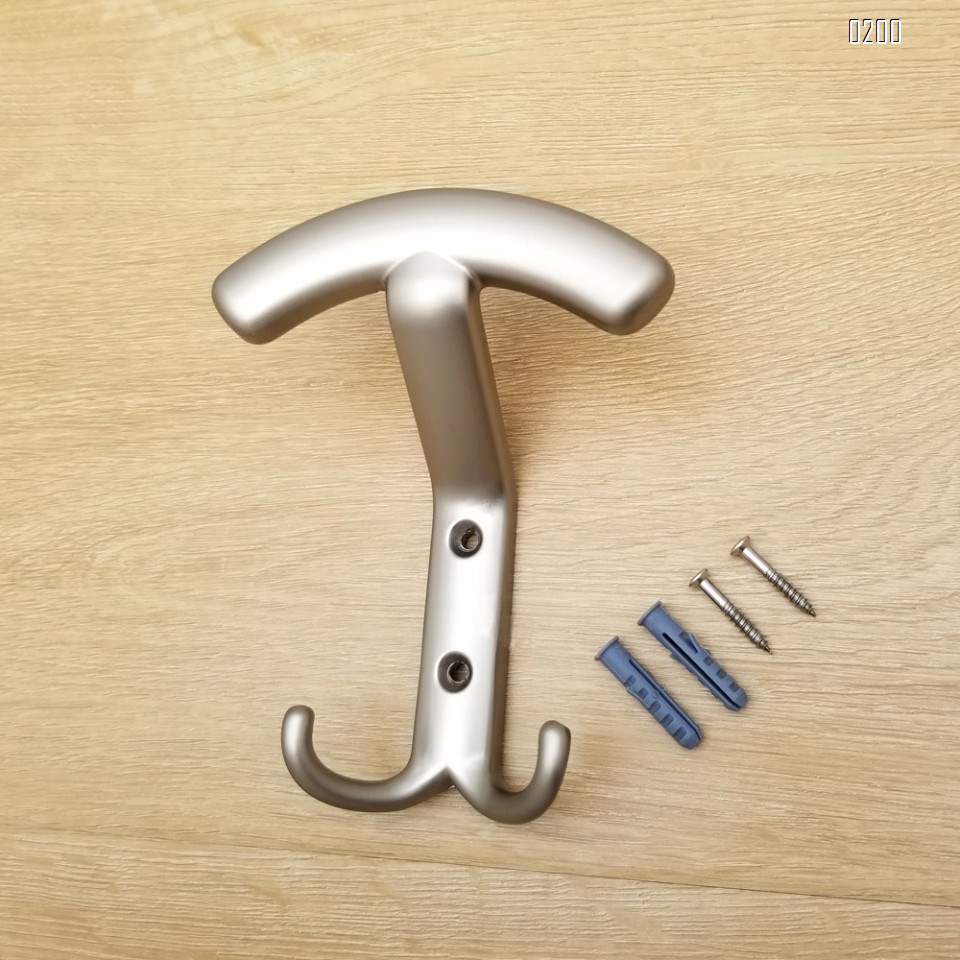 Screw Fix  overcoat coat hook European coat hook zinc alloy coat hook