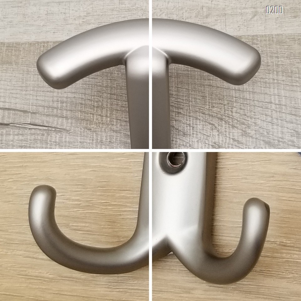 Screw Fix  overcoat coat hook European coat hook zinc alloy coat hook
