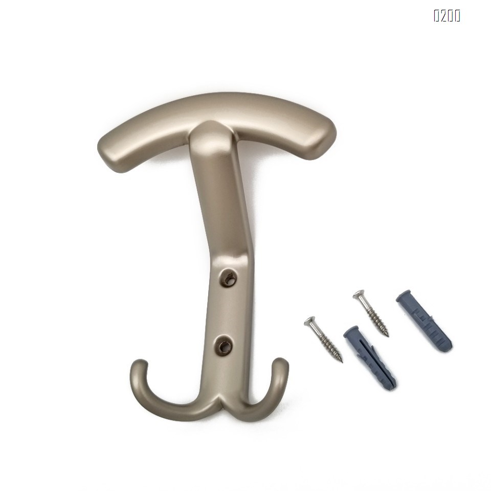 Screw Fix  overcoat coat hook European coat hook zinc alloy coat hook