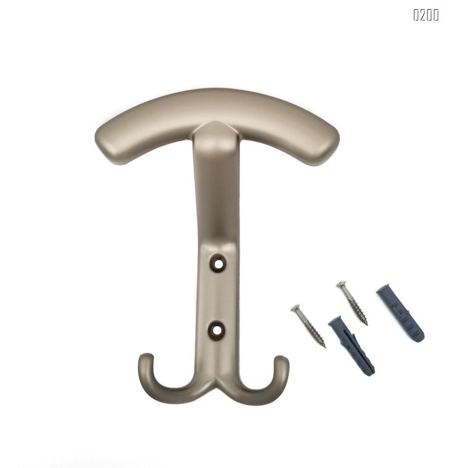 Screw Fix  overcoat coat hook European coat hook zinc alloy coat hook