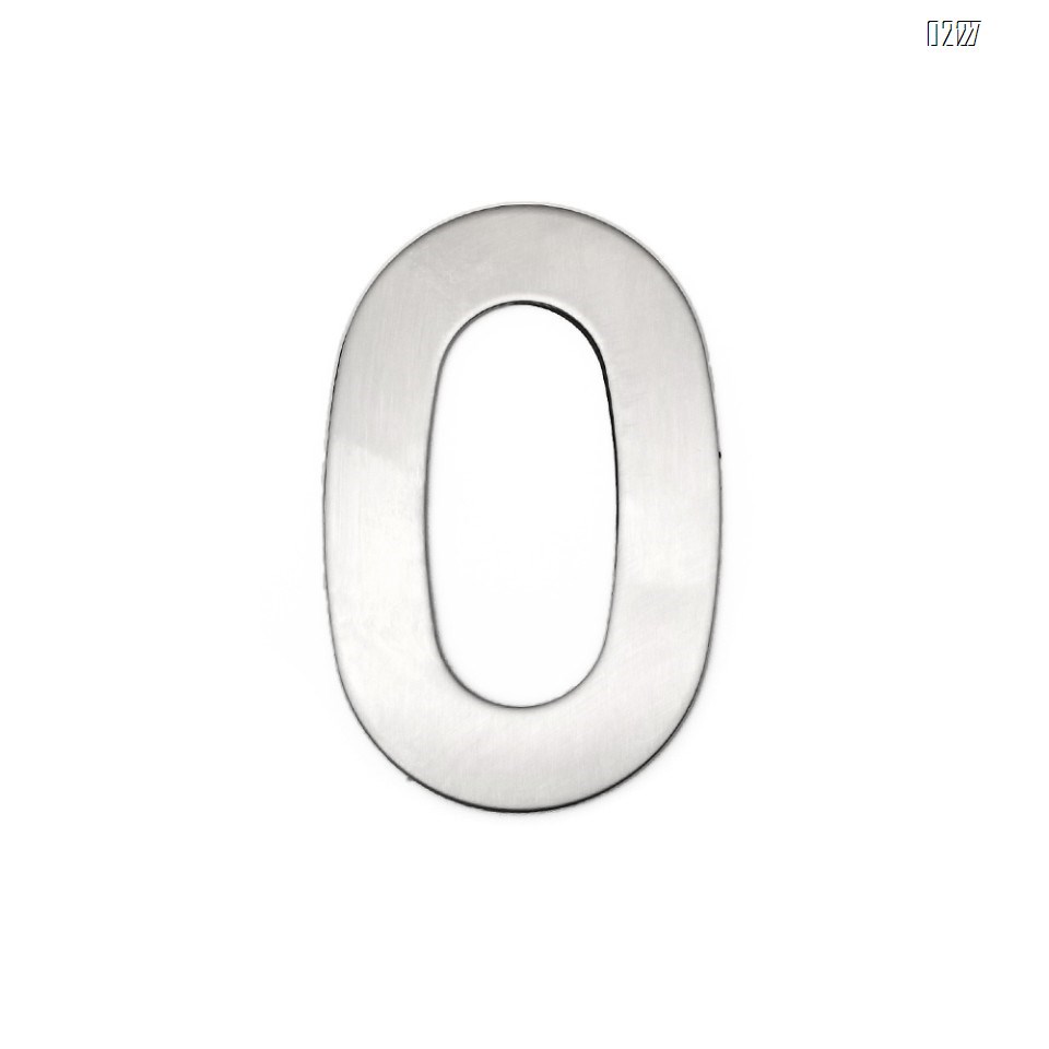 4 Inch Mailbox Numbers 0-9, Door Address Number Stickers for House/Apartment/Floor,  304 Stainless Steel
