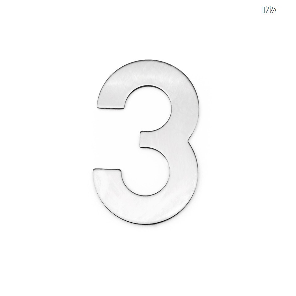 4 Inch Mailbox Numbers 0-9, Door Address Number Stickers for House/Apartment/Floor,  304 Stainless Steel