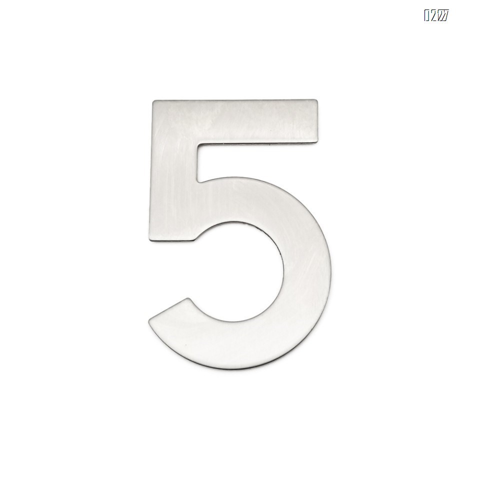 4 Inch Mailbox Numbers 0-9, Door Address Number Stickers for House/Apartment/Floor,  304 Stainless Steel