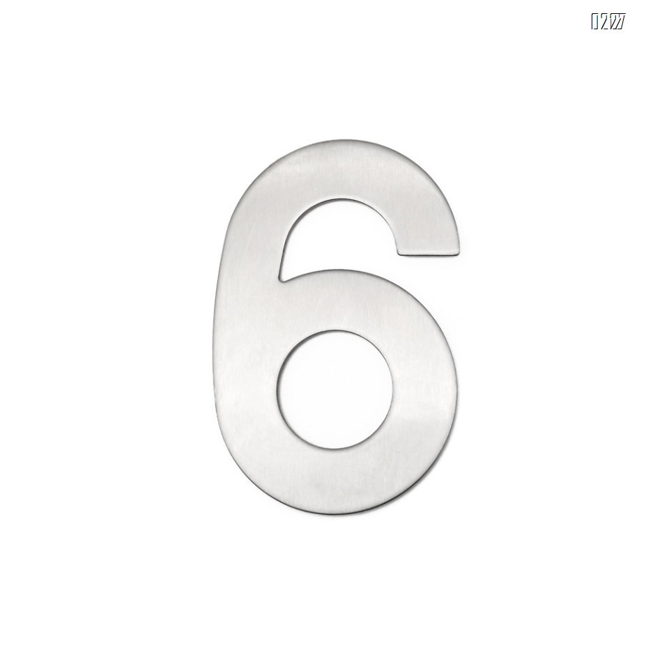 4 Inch Mailbox Numbers 0-9, Door Address Number Stickers for House/Apartment/Floor,  304 Stainless Steel