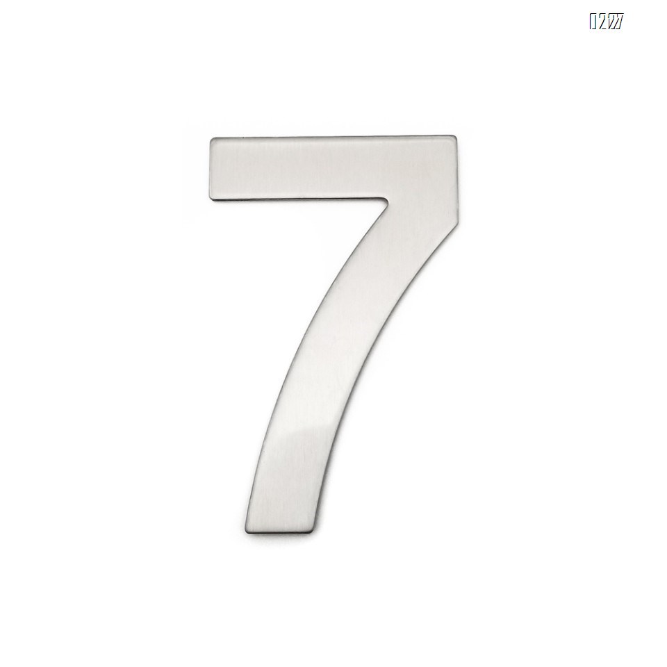 4 Inch Mailbox Numbers 0-9, Door Address Number Stickers for House/Apartment/Floor,  304 Stainless Steel