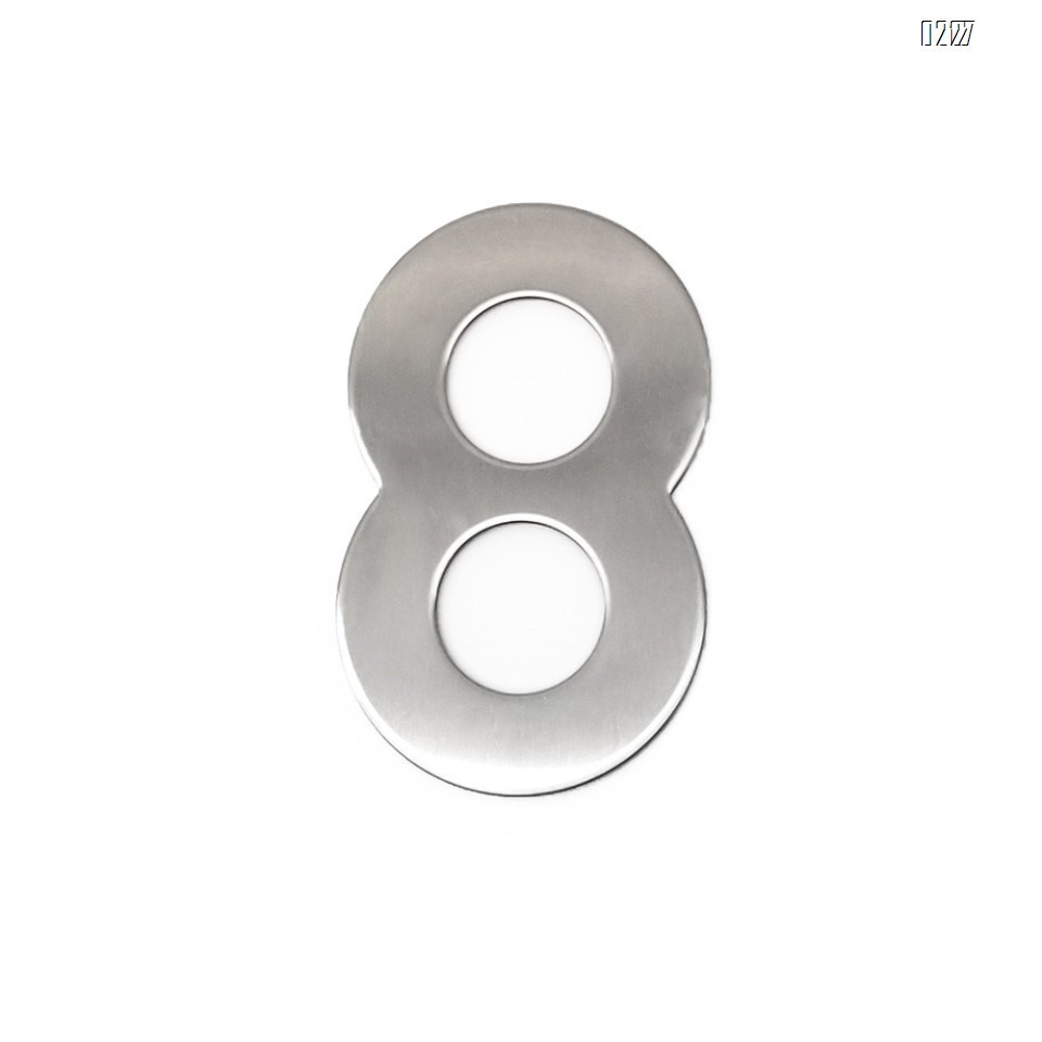 4 Inch Mailbox Numbers 0-9, Door Address Number Stickers for House/Apartment/Floor,  304 Stainless Steel