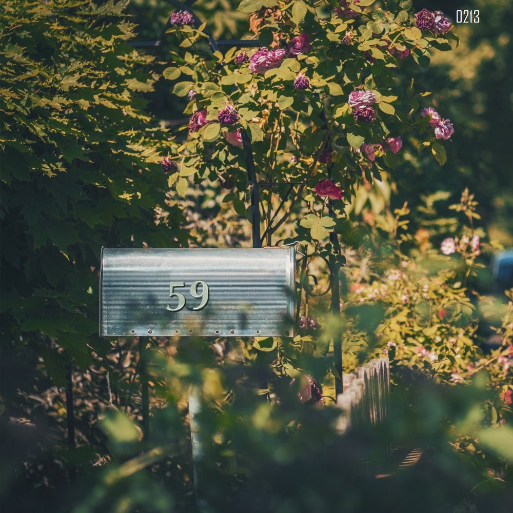Self 1.4 Inch Mailbox Numbers 0-9,  Number Stickers for House/Apartment/Floor,  304 Stainless Steel