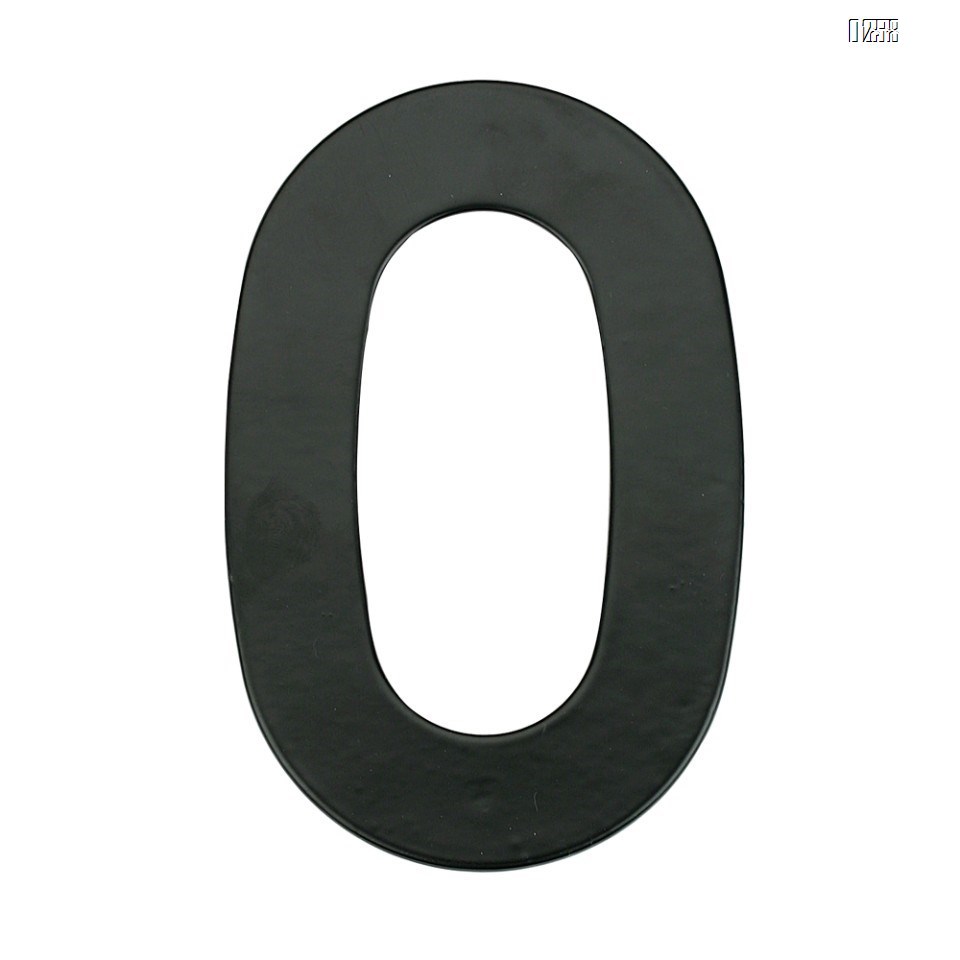 6 inch 145mm Big Modern House Number Hotel Home Door Room Number Outdoor Address Plaque Iron