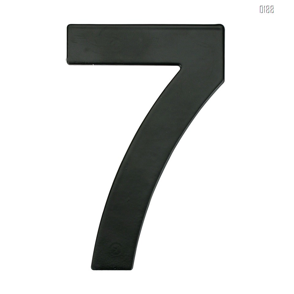 6 inch 145mm Big Modern House Number Hotel Home Door Room Number Outdoor Address Plaque Iron