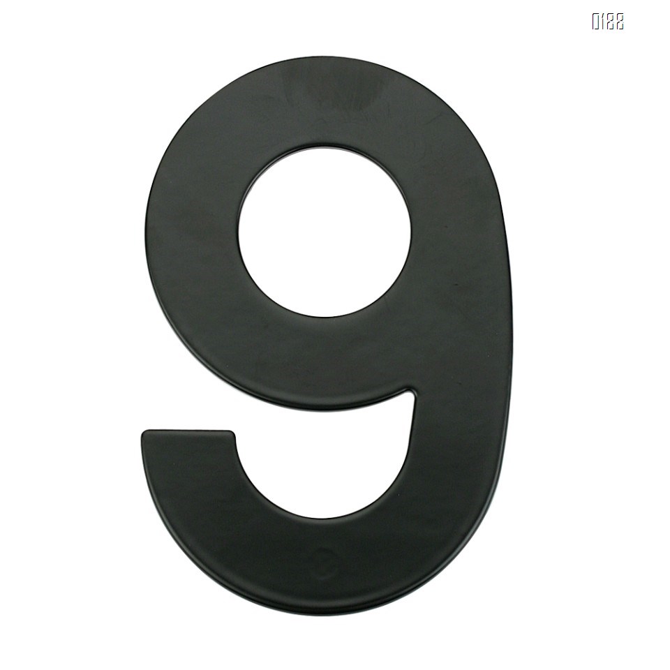 6 inch 145mm Big Modern House Number Hotel Home Door Room Number Outdoor Address Plaque Iron