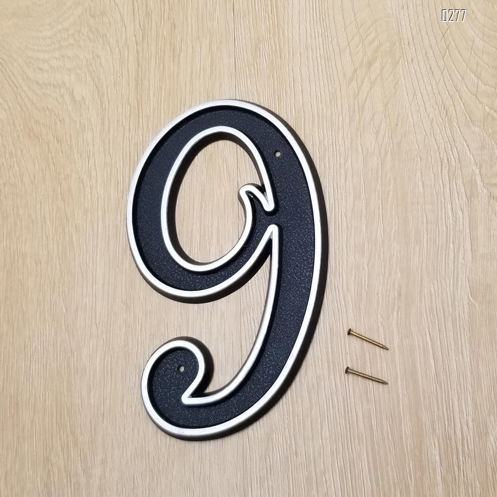 150mm Big Modern House Number Hotel Home Door House Number House Number 9