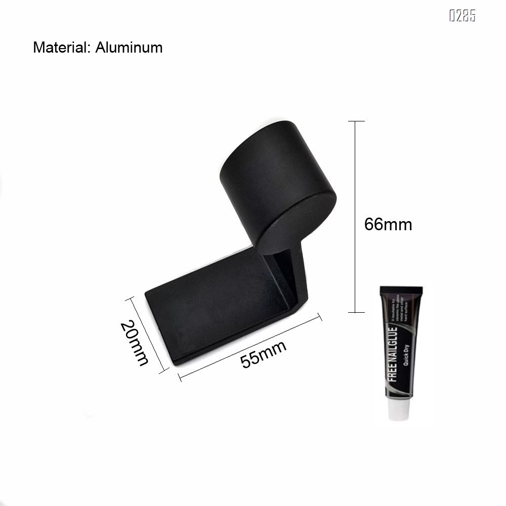 Wall Coat Hook,Adhesive Hooks,Aluminum Alloy Heavy Duty Single Towel Hook, Hanging Jackets Headset Robe Clothes Hat