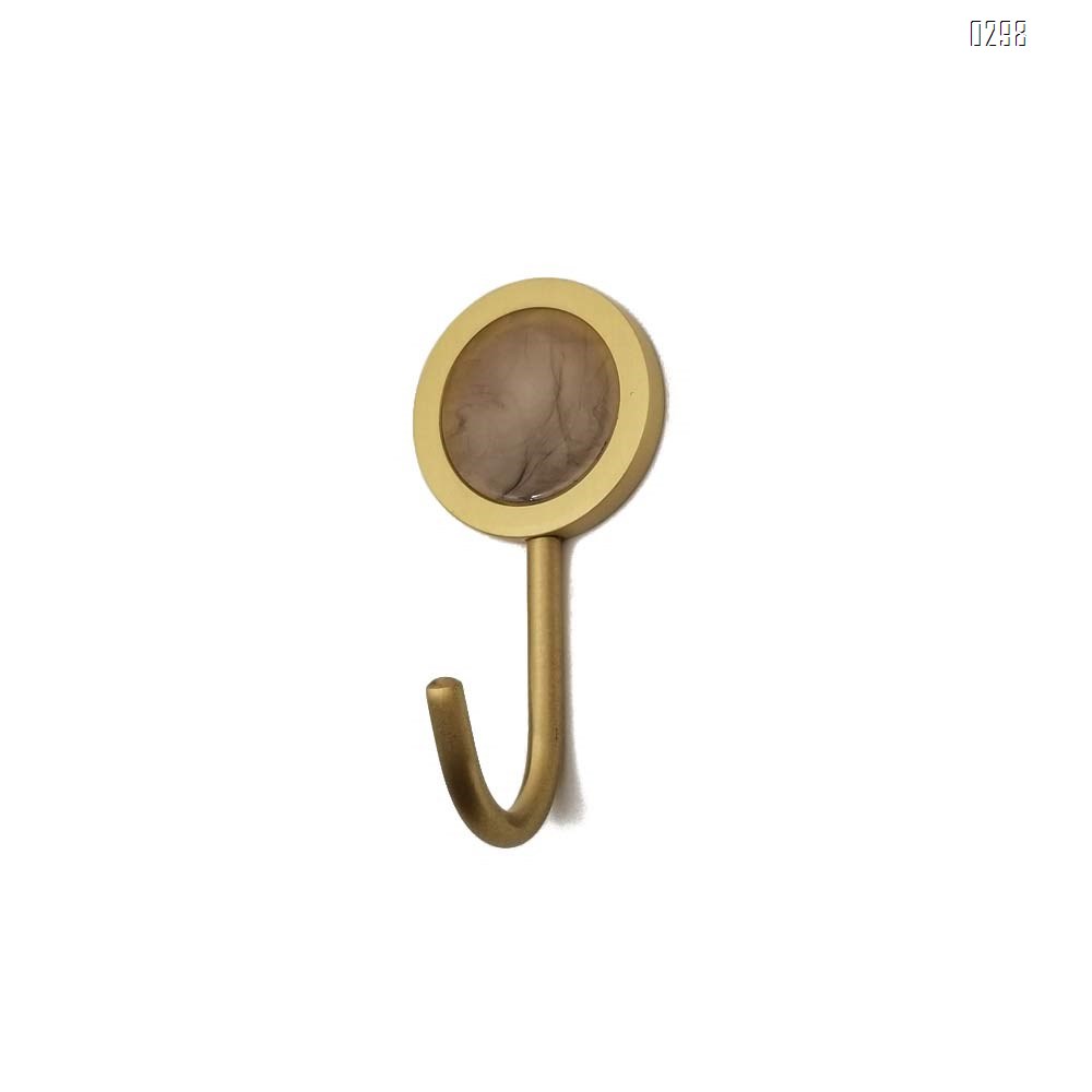 Nordic Decorative Hooks/ Pearl Shells Brass Wall Hooks/ Coat Hooks/ Bathroom Kitchen Towel Hooks/ Hat Hangers Bag Hooks/ Decorative Hooks Ink painting
