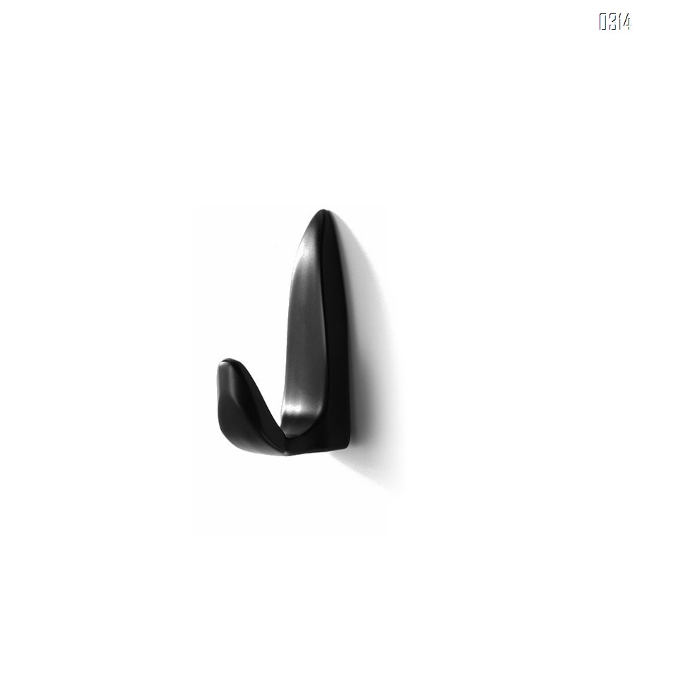 Black New high-end simple single coat hook Nordic Light luxury gold kitchen bathroom hook fitting room hook