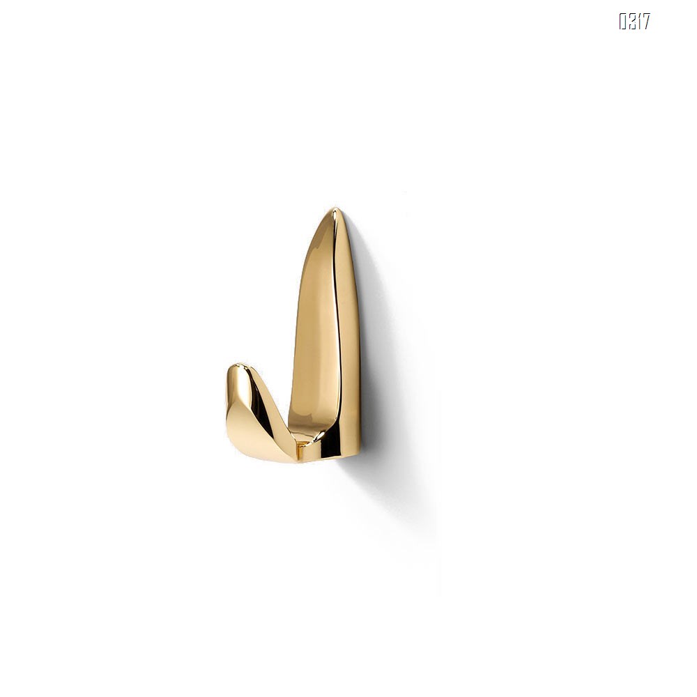 SPECULAR GOLD Wire New high-end simple single coat hook Nordic Light luxury gold kitchen bathroom hook fitting room hook