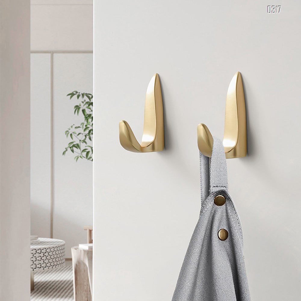 SPECULAR GOLD Wire New high-end simple single coat hook Nordic Light luxury gold kitchen bathroom hook fitting room hook