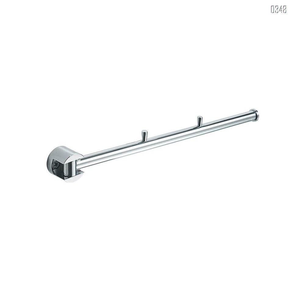 Stainless Steel with Swing Arm Clothes Hanger 90 Degrees Folding Wall Mounted Rack Clothes Hook Clothing Hanging System Closet Storage Organizer Heavy Duty Drying Rack Hanger