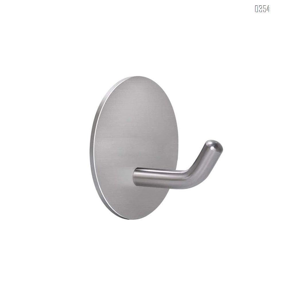 Self Adhesive Hooks Wall Hooks  for Hanging Towels Robes Coats Apply to Bathroom Home Kitchen Office