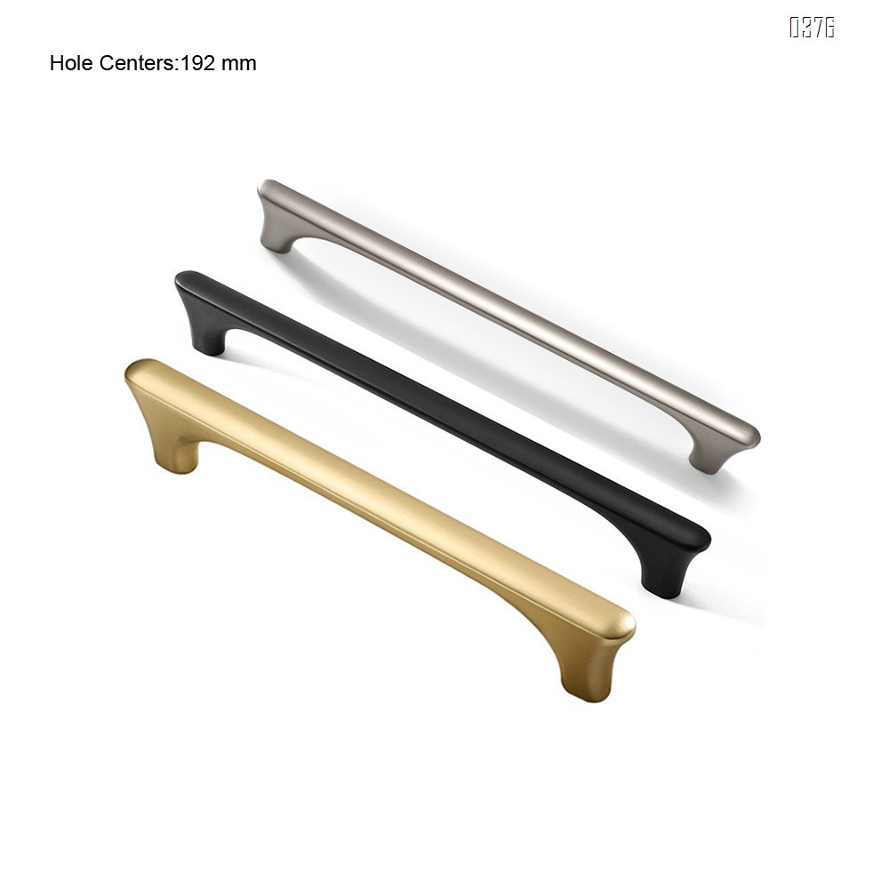 Wire Pull  Zinc Alloy Kitchen Cabinet Handles Drawer Pulls Hole spacing 192mm