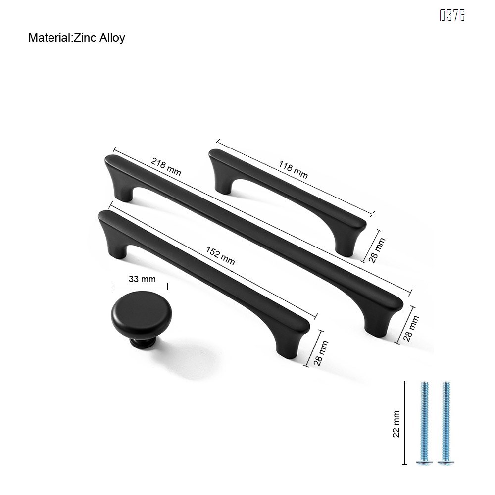 Wire Pull  Zinc Alloy Kitchen Cabinet Handles Drawer Pulls Hole spacing 192mm