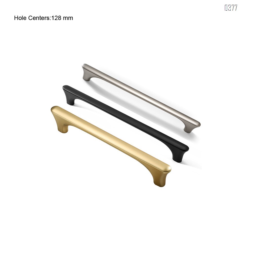 Wire Pull  Zinc Alloy Kitchen Cabinet Handles Drawer Pulls Hole spacing128mm