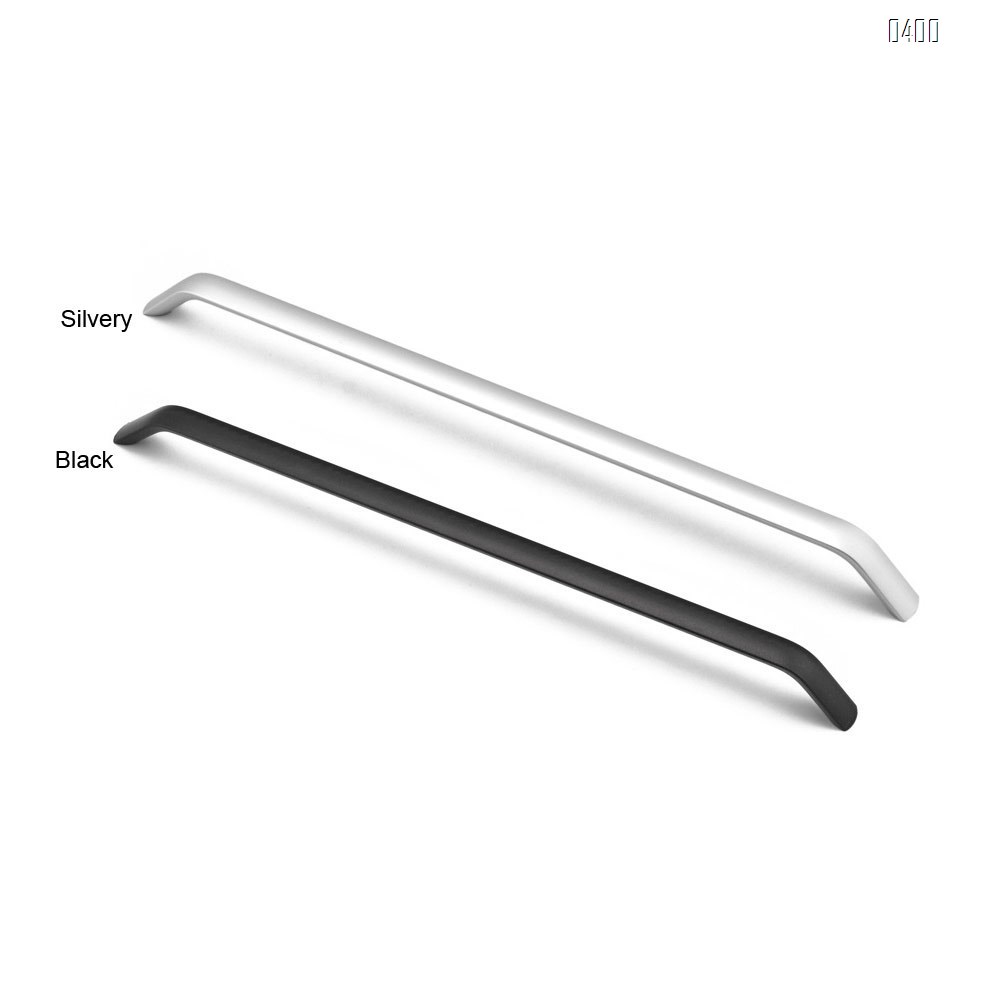 American Style Black Solid Space Aluminium Alloy Handles Cabinet Handles Drawer Knobs Door Pulls Furniture Handle Hardware Hole Center 320mm