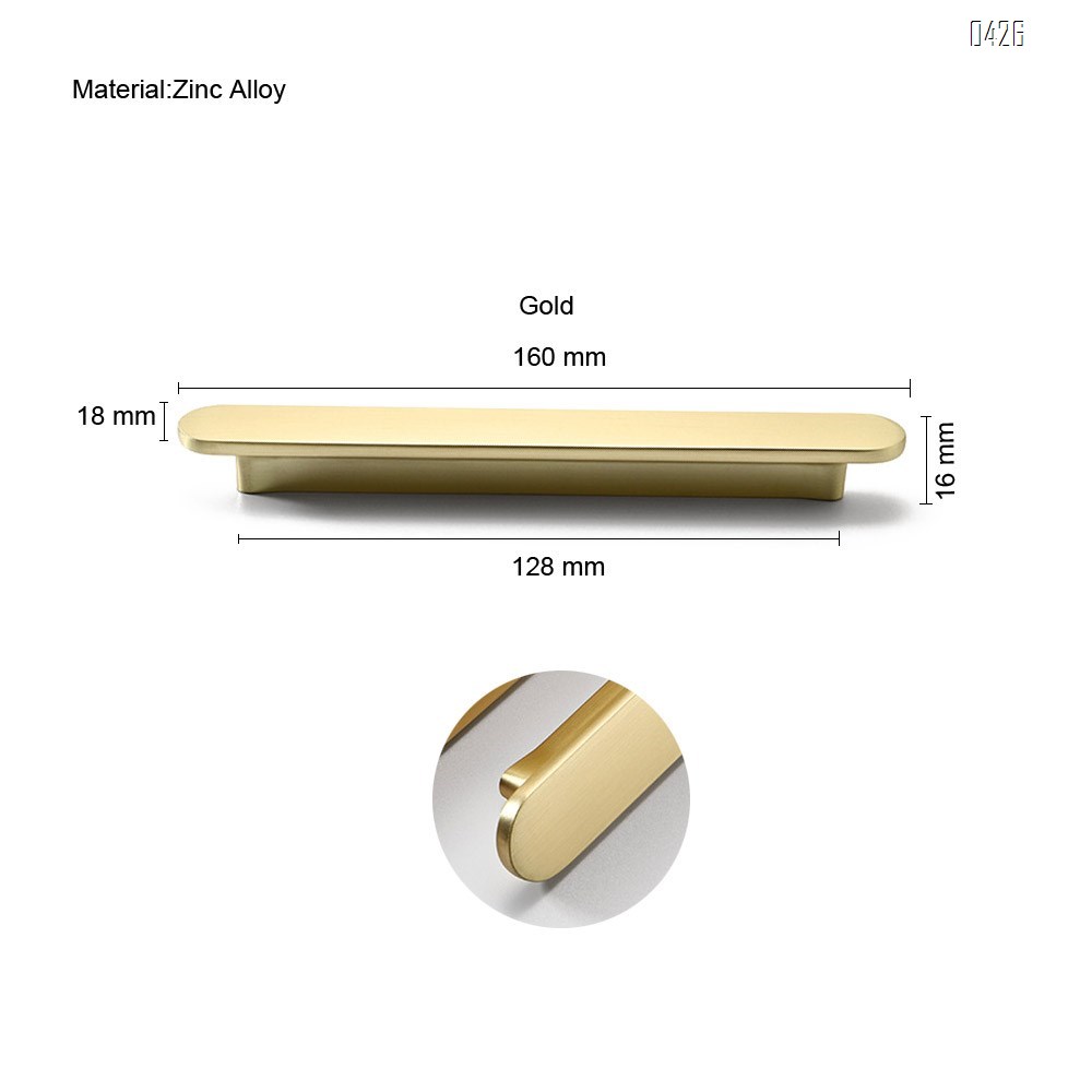 128mm Hole Center Solid Zinc Alloy, Bar Handle Pull with A Fine-Brushed Satin Nickel Finish  Kitchen Cabinet Hardware/Dresser Drawer Handles