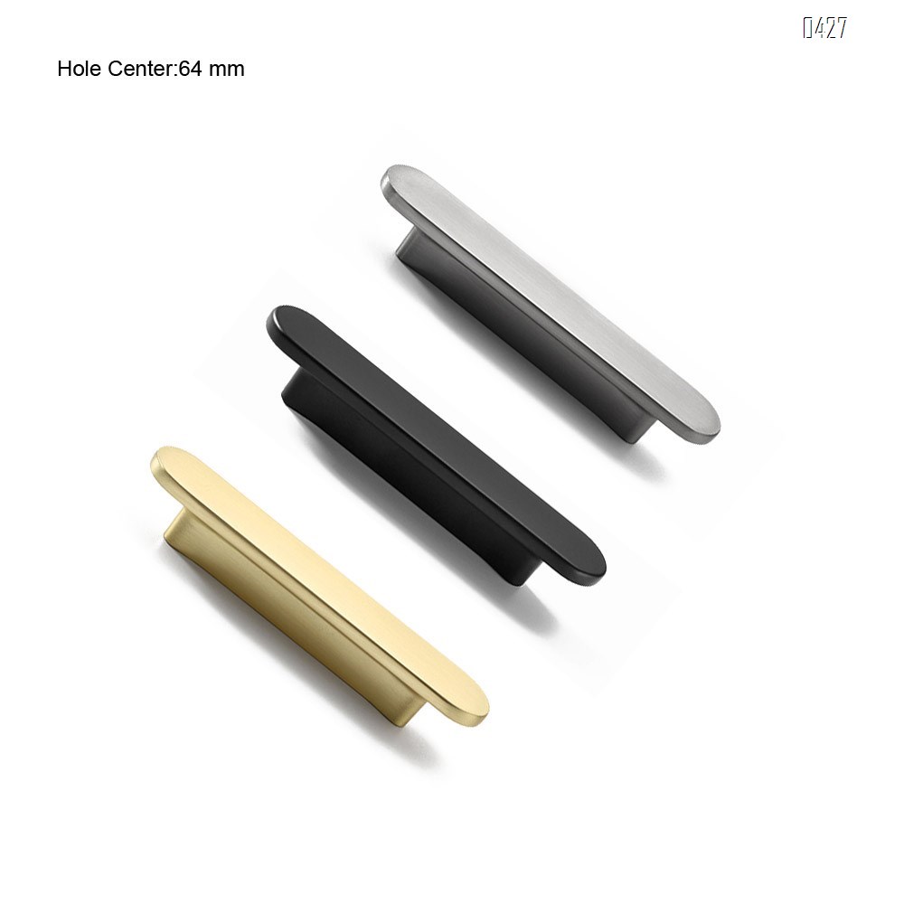 64mm Hole Center Solid Zinc Alloy, Bar Handle Pull with A Fine-Brushed Satin Nickel Finish  Kitchen Cabinet Hardware/Dresser Drawer Handles
