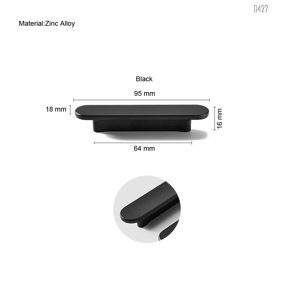 64mm Hole Center Solid Zinc Alloy, Bar Handle Pull with A Fine-Brushed Satin Nickel Finish  Kitchen Cabinet Hardware/Dresser Drawer Handles