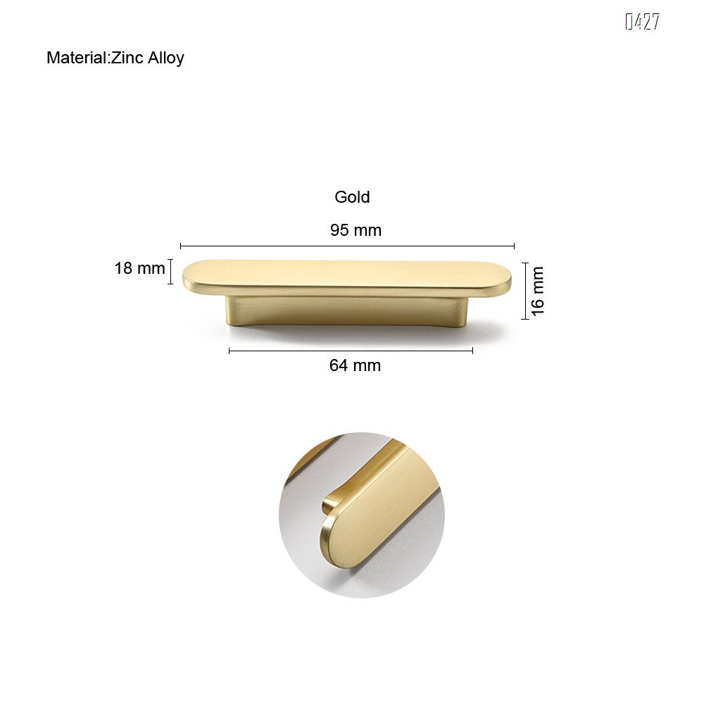 64mm Hole Center Solid Zinc Alloy, Bar Handle Pull with A Fine-Brushed Satin Nickel Finish  Kitchen Cabinet Hardware/Dresser Drawer Handles