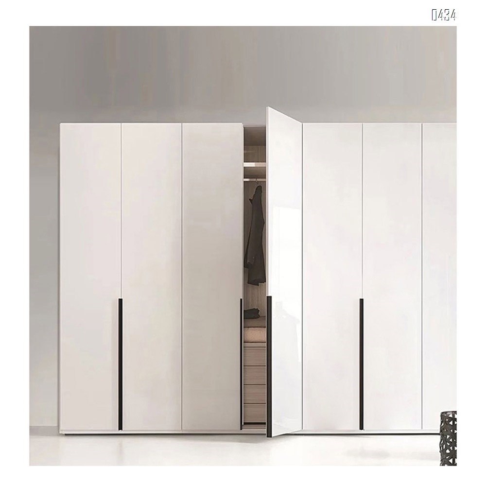 7 shape Solid Aluminium Alloy 64mm Hole Centers Cabinet Hardware Modern Drawer Handles Pulls