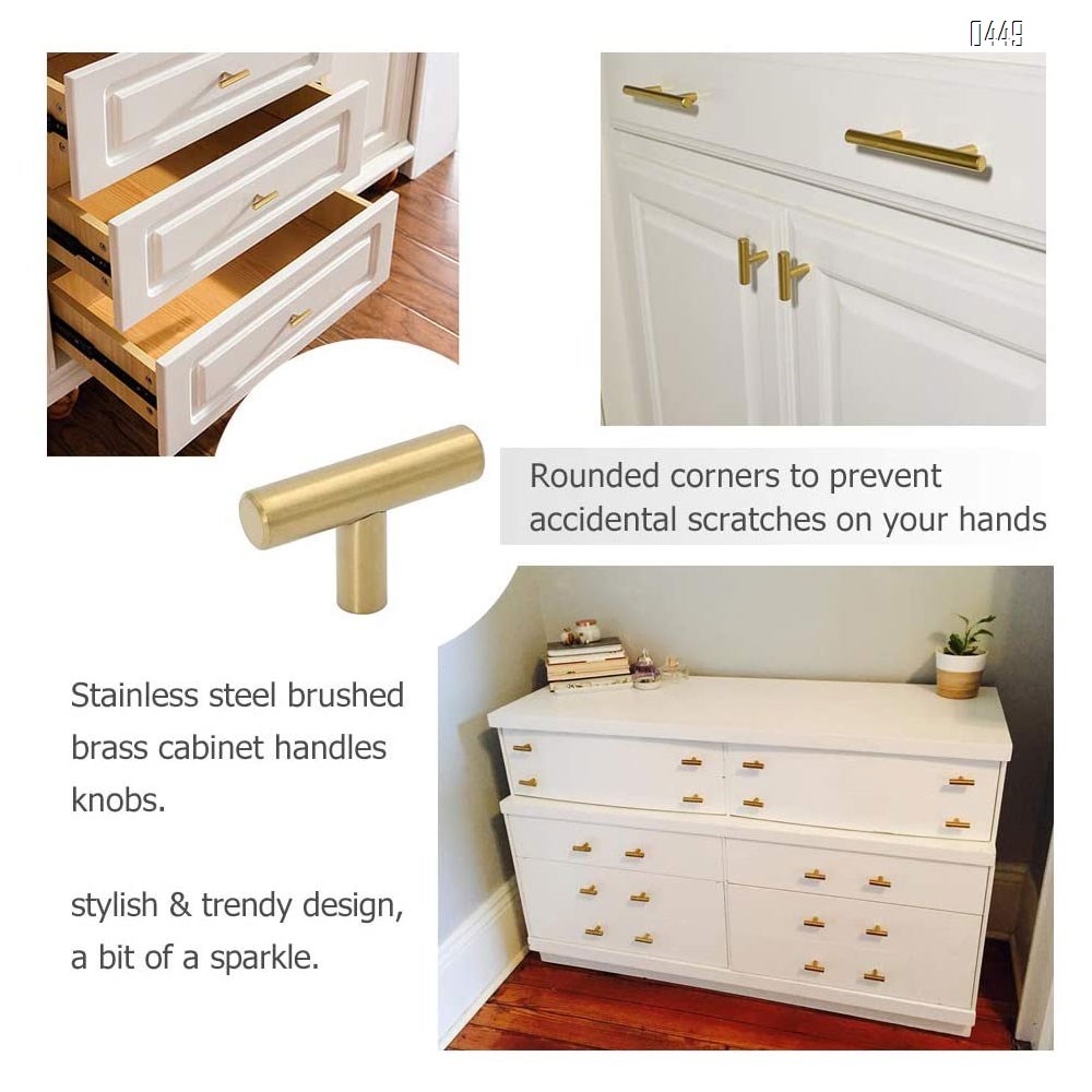 Black And Gold Cabinet Knobs Drawer Knobs Door Cupboards Drawers Bedroom Furniture Handles 50mm Long Single Hole Knobs