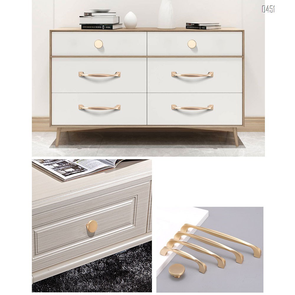 Solid Round Kitchen Cabinet Knobs Pulls (1-1/4 inch Diameter) - Dresser Drawer/Door Hardware
