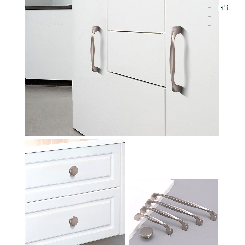 Solid Round Kitchen Cabinet Knobs Pulls (1-1/4 inch Diameter) - Dresser Drawer/Door Hardware