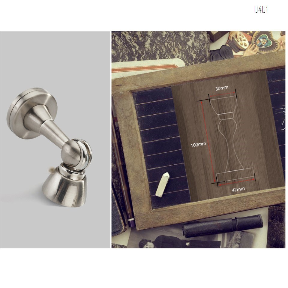 Magnetic Door Stop Door Holder Catch Stopper Heavy Duty Screw Floor/Wall Mount
