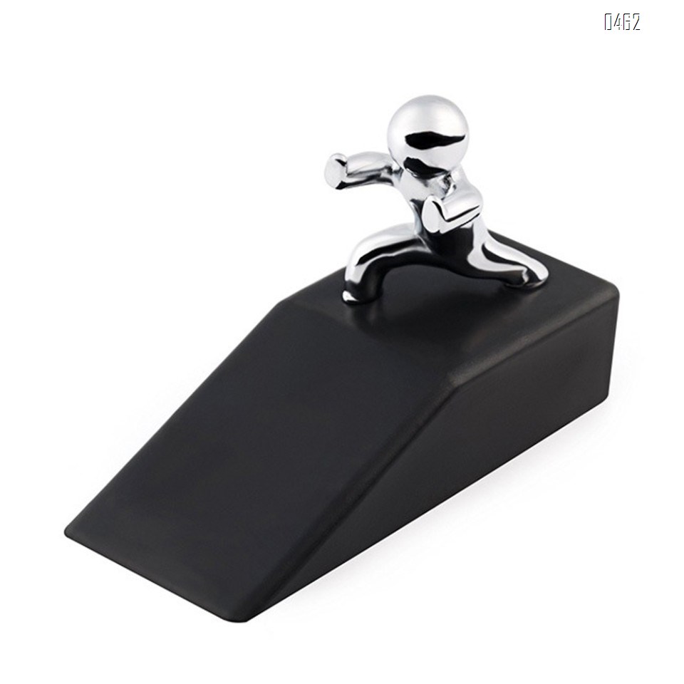 creative idea Kungfu Man Door Stopper Doorstop Rubber door