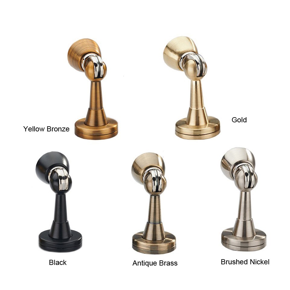 Magnetic Door Stop Door Holder Catch Stopper Heavy Duty Screw Floor/Wall Mount