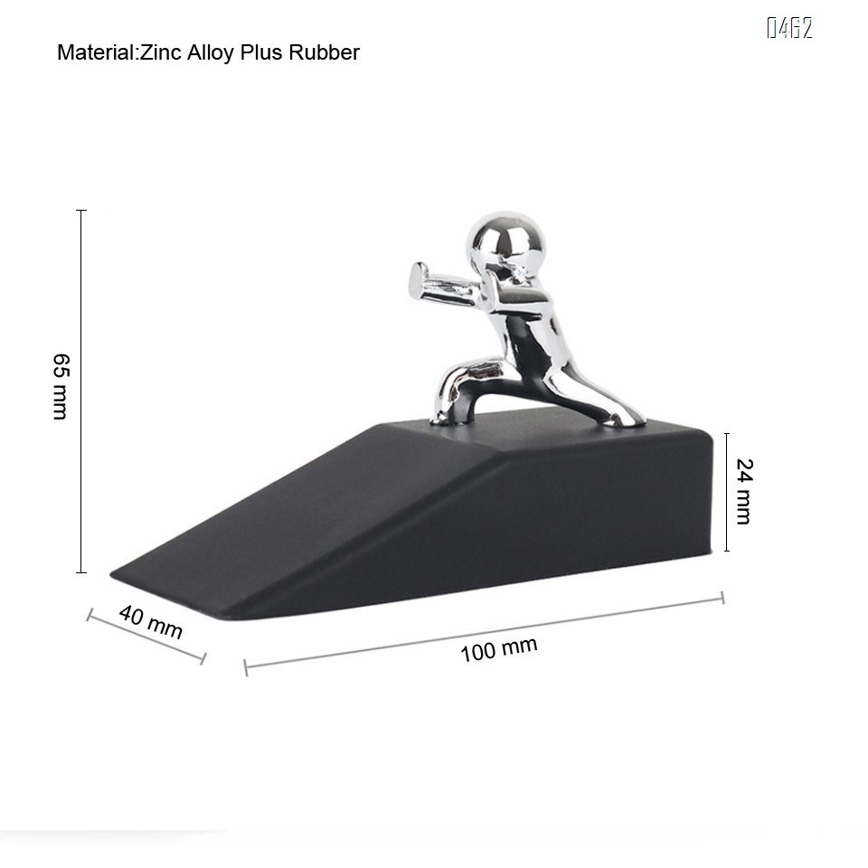 creative idea Kungfu Man Door Stopper Doorstop Rubber door