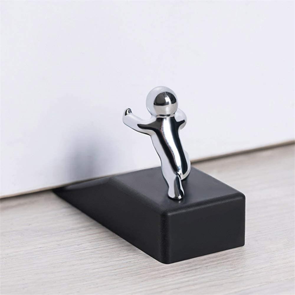 creative idea Kungfu Man Door Stopper Doorstop Rubber door