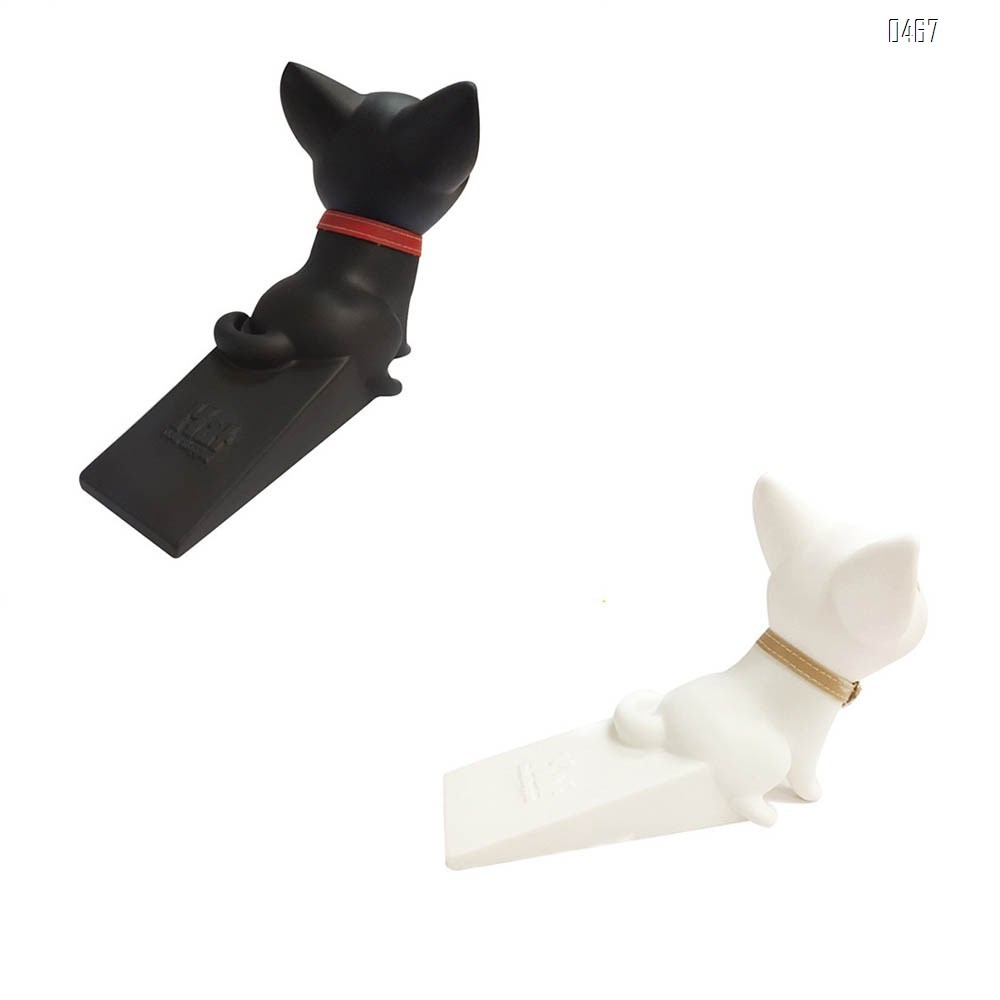 Animal door stop cute kitten decorative door stop hole free anti-collision door stop child anti pinch hand door stop