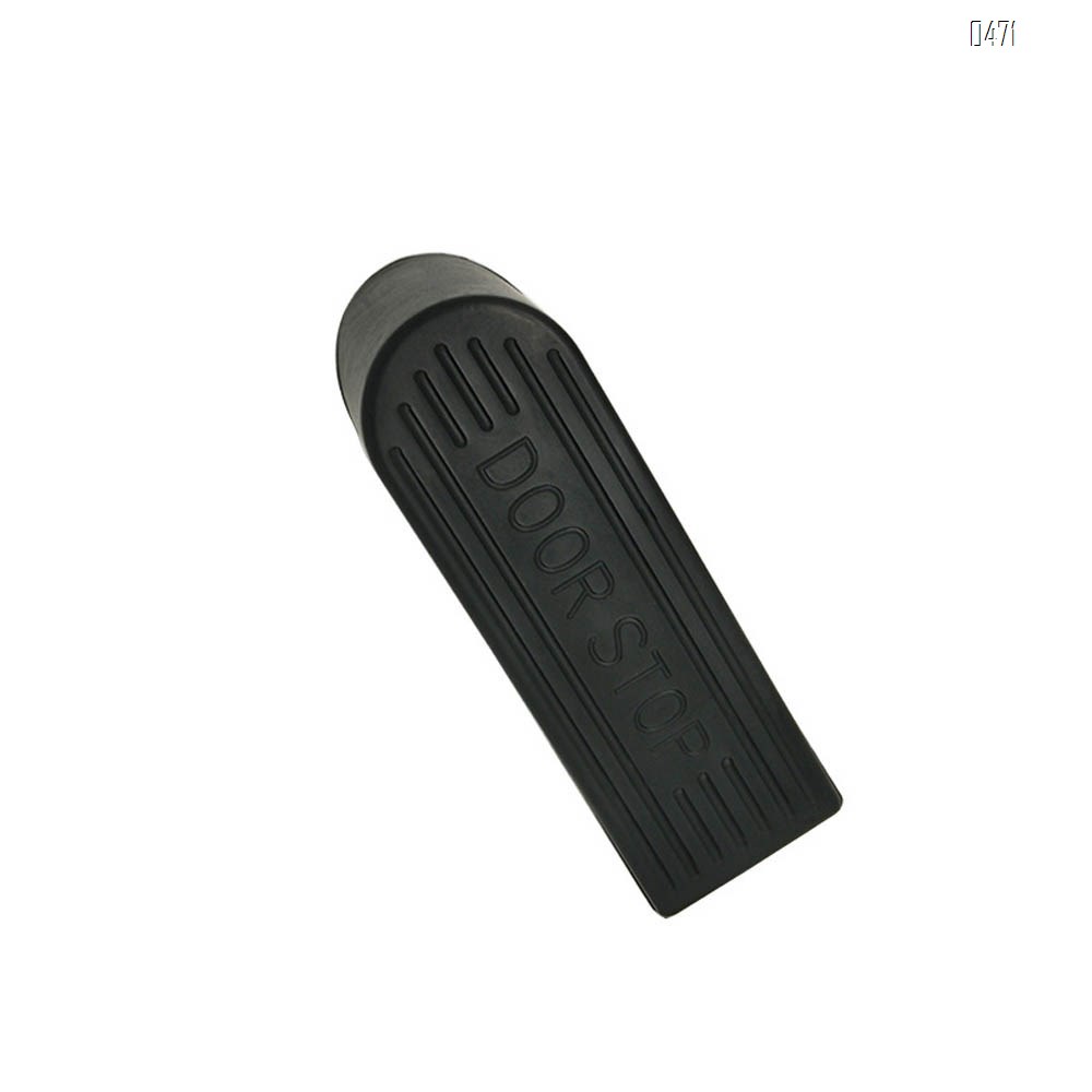 Classic rubber door stop - strong and durable child safety door stop wedge