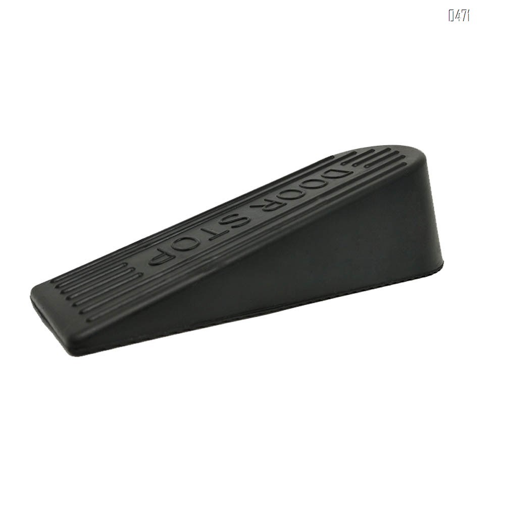 Classic rubber door stop - strong and durable child safety door stop wedge