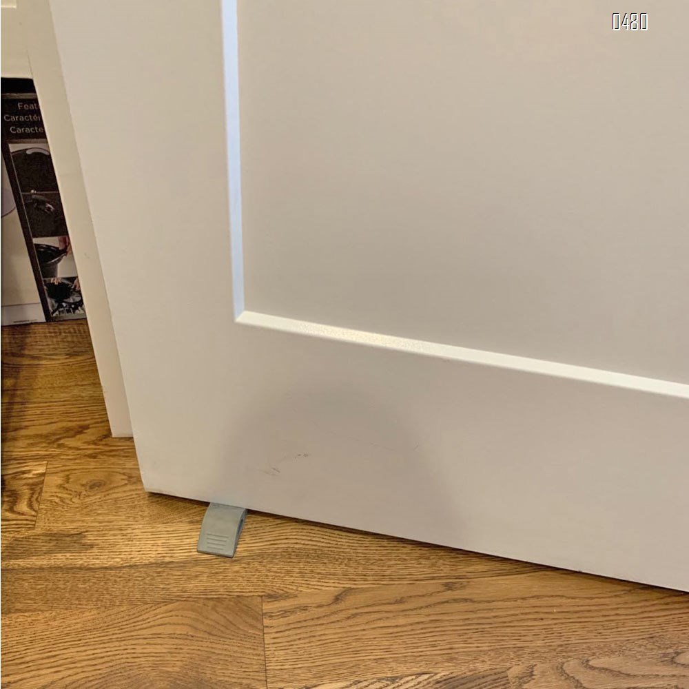 Door Stopper Rubber Door Stop Wedge Security Door Stops With Door Holder Rubber Door Stoppers Works On All Floor Types and Carpet Heavy Duty Door Jam