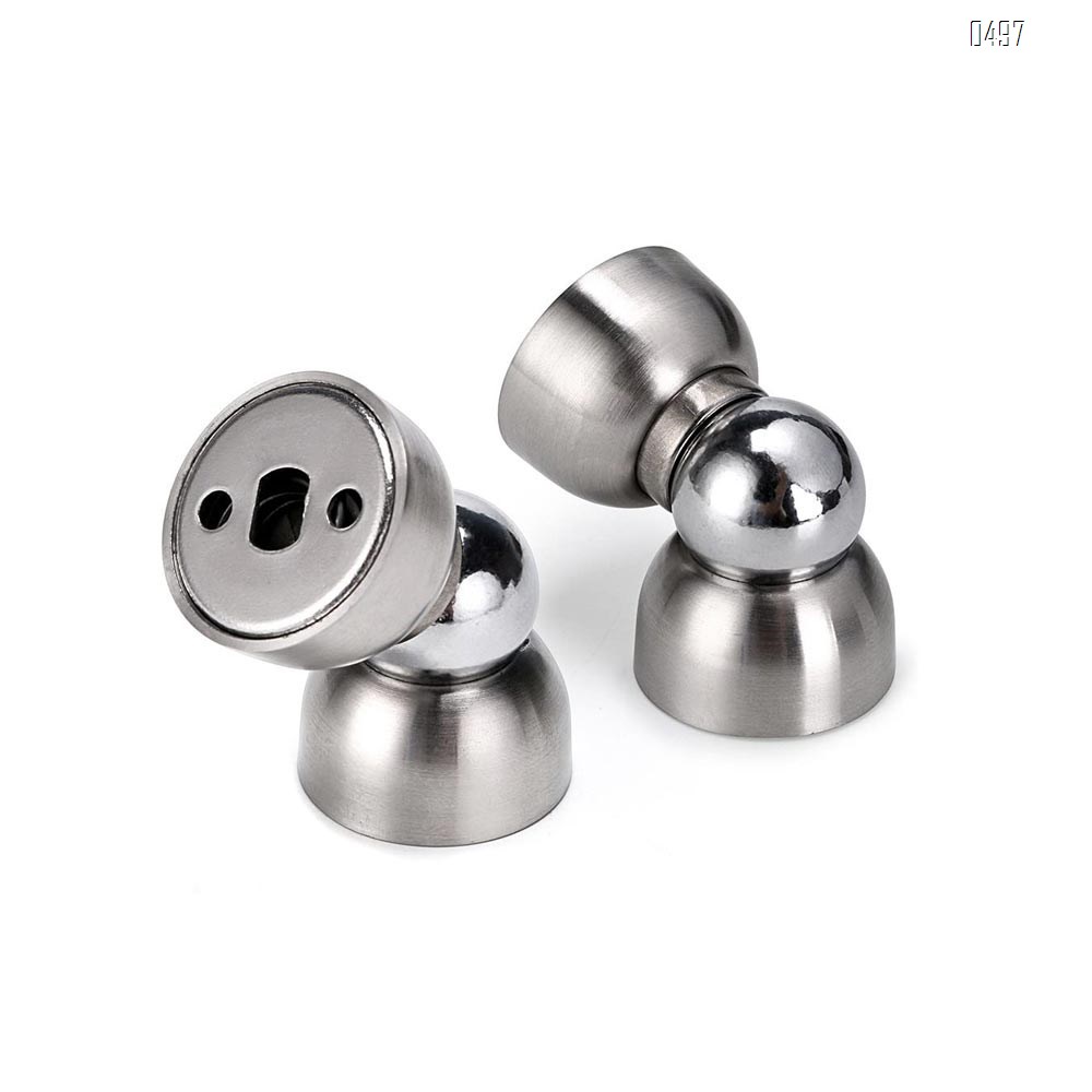 Powerful Magnetic Doorstop - Stainless Steel Mini Door Stopper, Heavy Duty Magnetism Door Holder for Bedroom Bathroom Kitchen Home Office